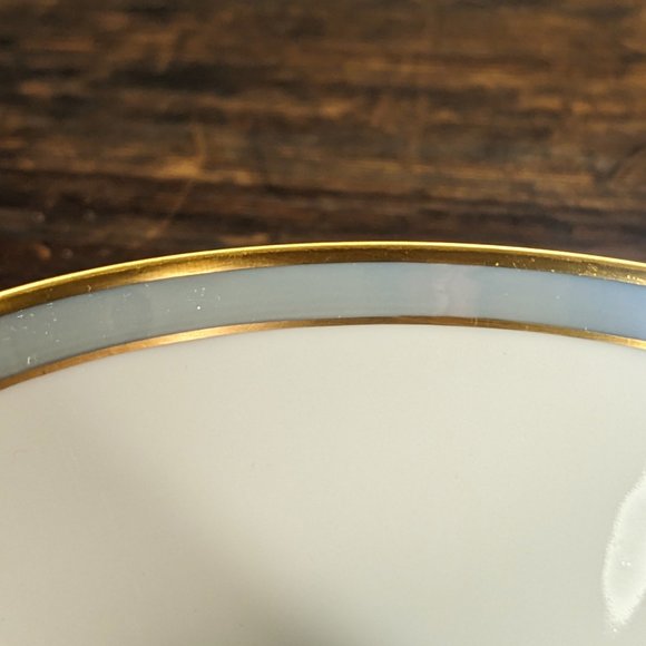 Rosenthal Porcelain China - Gala Blue - 14 Footed Teacups +  Rosenthal Porcelain China - Gala Blue - 14 Footed Teacups + 12 Saucers